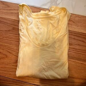 Yellow tee